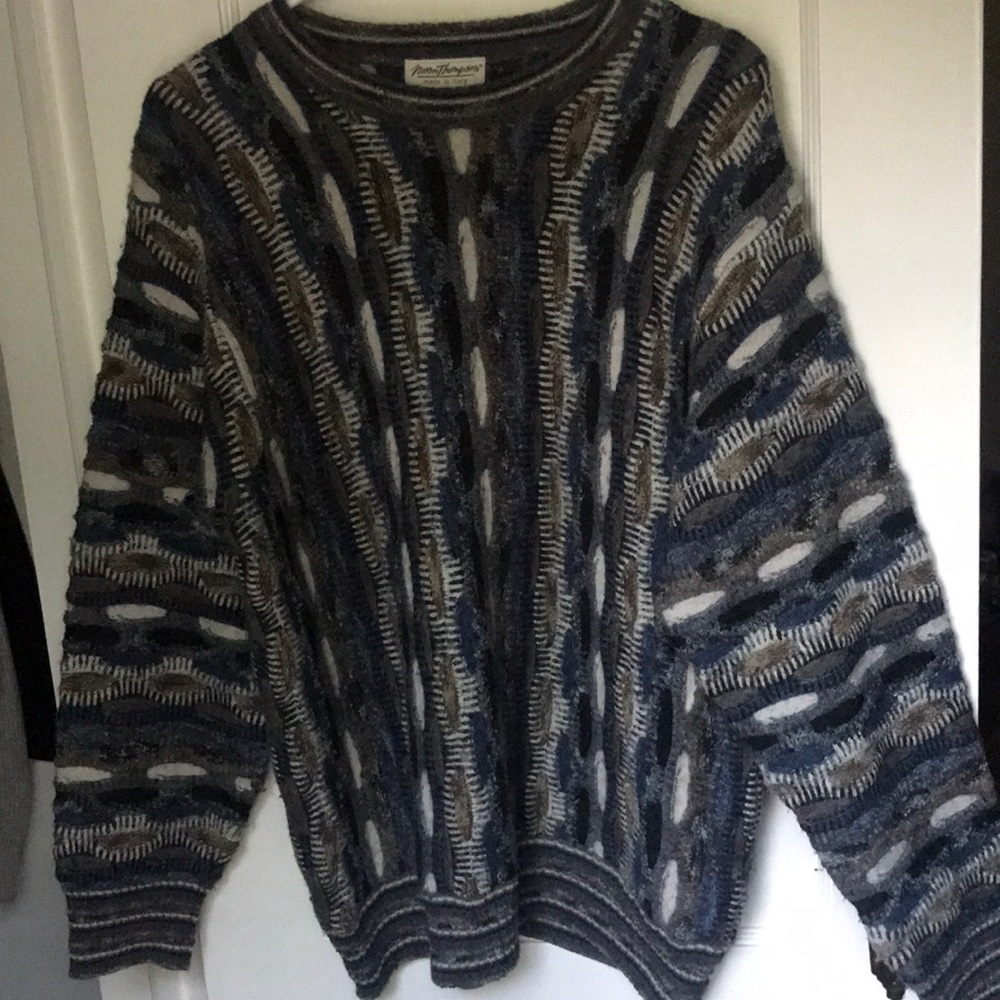 Patterned Crewneck